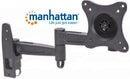 Manhattan Universal FlatPanel TV Articulating Wall Mount - Double arm supports one 13” to 27” television 1 year Limited Warranty