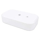 Manhattan UV Phone Sanitizer - UV-C Sanitizing Box White 1 Year Limited Warranty