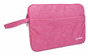 Manhattan Seattle Notebook Sleeve 14.5" - Top Load; Fits Most Laptops Up To 14.5" Premium Padding Water-Resistant Notebook Compartment Front Pocket Pink Limited Lifetime warranty