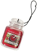 Yankee Candle Ultimate Red Raspberry Fragrance Infused Car Jar Single Unit