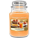 Yankee Candle Fresh Peach Large Jar