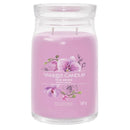 Yankee Candle Signature Collection Orchid Large Jar Large Jar - New jar design 2 wicks