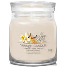 Yankee Candle Signature Collection Vanila Creme Brulee Medium Jar - New jar design 2 wicks