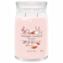 Yankee Candle Signature Collection Pink Sands Large Jar - New Jar Design 2 Wicks