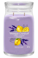Yankee Candle Signature Collection Lemon Lavender Large Jar - New Jar Design 2 Wicks