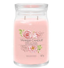 Yankee Candle Signature Collection Fresh Cut Roses Large Jar - New jar design 2 wicks