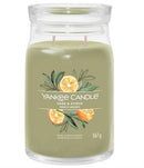 Yankee Candle Signature Collection Sage And Citrus Large Jar - New Jar Design 2 Wicks