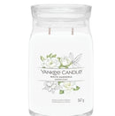 Yankee Candle Signature Collection White Gardenia Large Jar - New jar design 2 wicks