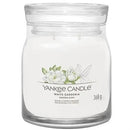 Yankee Candle Signature Collection White Gardenia Medium Jar - New jar design 2 wicks