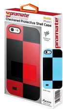 Promate Notik Iphone 5 Checkered Protective Shell Cover Colour: Blue Black Fashionably Aimed This Unique Checkered Design Protection Case For Iphone 5 5S Is In A Class Of Its Own. Complete With Total Protection This Cover Provides A Fresh Look For Your Ev