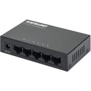 Intellinet 5-Port Fast Ethernet Switch - Metal Case Desktop 1 year Limited Warranty