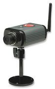 Intellinet NFC30-WG Network Camera - MPEG4 + Motion-JPEG Dual Mode Audio 300k CMOS 54 Mbps Wireless 802.11g 3 Year Warranty