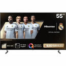 Hisense 55-Inch 55U6NPRO ULED Smart LED TV - 4K viewing experience with its ULED panel and mini-LED backlight supporting HDR10 HDR10+ and Dolby Vision. It features a robust smart TV platform either Google TV or VIDAA depending on the region and supports D