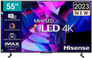 Hisense 55 Inch U7K Series Mini-Led Uhd Smart Tv - Resolution 3840 X 2160 Native Contrast Ratio 400:1 Smooth Motion Rate (Smr) 120 144Hz Game Mode Pro Viewing Angle (Horiz Vert) [Degrees] 178 178 Built-In Wi-Fi 802.11B G N Ethernet Lan Port (Rj45 Connecto