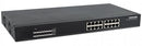 Intellinet 16-Port Gigabit Poe+ Switch 220 Watt Power Budget Rackmount Ieee 802.3At Af Power Over Ethernet (Poe+ Poe) Compliant Endspan 2 Year Limited Warranty