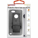 Promate Portfolio Iphone 5 Snap-On Design Protective Stand Case And Stylus For Iphone 5 5S-Grey 1 Year Warranty
