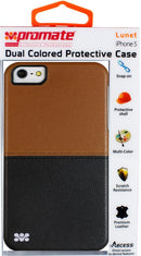 Promate Lunet Iphone 5 Durable Case With A Cut-Out Design Colour: Brown Black 1 Year Warranty