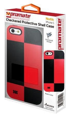 Promate Notik Iphone 5 Checkered Protective Shell Cover Colour: Red Black Fashionably Aimed This Unique Checkered Design Protection Case For Iphone 5 5S Is In A Class Of Its Own. Complete With Total Protection This Cover Provides A Fresh Look For Your Eve