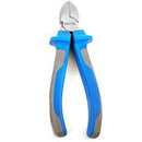Rowton Basic 8 Inch Diagonal Cutting Pliers with Anti-Slip Handles-Made from drop-forged steel precision machined for precise alignment cutting edges are hardened for increased life span and improved cutting Ergonomic slip-resistant abs material handle fo