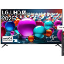LG 65 Inch UHD UA80006 webOS 25 Smart LED TV – Resolution 3840 x 2160 4K UHD Direct LED Refresh Rate 60Hz native α7 AI Processor 4K Gen8 HDR10 Pro / HLG / FILMMAKER MODE AI Upscaling 4K Super Upscaling and AI Picture Pro Dynamic Tone Mapping. Gaming Featu