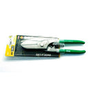 Aiyi Large 10 Inch Spring Loaded Tin Snips are the perfect tool for straight cuts through sheet metal wire and plastic. Designed with durable cutting shears and a non-slip grip handle for enhanced control and comfort. Ideal for both professionals and DIY