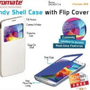 Promate Fenes S5 Bookcover with window Colour:White 1 Year Warranty