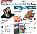 Promate Zimba S5 Bookcover case Colour:Brown 1 Year Warranty