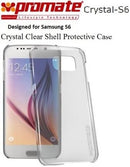 Promate Crystal-S6 Crystal Clear Shell Protective Case 1 Year Warranty