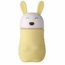 Casey Lovely Rabbit Shaped Multifunctional Portable 180ml USB Humidifier Air Purifier Mist Maker with LED light For Home Office and Car-Yellow