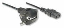 Manhattan Power Cable Connects most desktop computers to Schuko outlets 1.8 m (6 ft.) Limited Lifetime Warranty