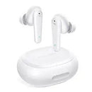 Ugreen HiTune T1 Wireless Earbuds with 4 Microphones - HiFi Stereo Bluetooth Earphones with Deep Bass Mode ENC Noise Cancelling for Clear Calls Touch Control IPX5 Waterproof - White 1 year Limited Warranty