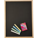 Brainware Kids 25 x 35 cm Chalk Board - Includes Colourful Chalks White Board Marker Cleaner 25 x 35 cm Board Size From ABC's To 123's For Kiddie's Entertainment While Educational At Same Time Portable And Comfort To Any Play Area Easy To Clean And Store