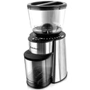 Taurus Electric 430g Coffee Grinder- 18 Different Grind Selections Stainless Steel Burr Grinding Disc 130w Rated Power Large 430g Capacity Removable Bean Hopper Stainless Steel Housing Measuring Spoon Included Colour Black and Silver 1 Year Warranty