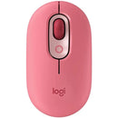 Logitech POP Heartbreaker Rose Wireless Mouse - Elevate your workspace with the POP Silent Mouse in Heartbreaker Rose a fusion of neon corals and crushed raspberry hues that's designed for those who appreciate aesthetics. This compact and comfortable wire