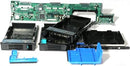 Intel SR2400 2U Hotswap SCSI backplane Kit -2U Hot Swap SCSI Backplane Flex Cable SCSI Cable Control Panel Cable CDROM Interposer Card and Cable Slim-line Floppy Cable 5 Drive Carriers Installation Guide Brown Box EOL Limited Warranty