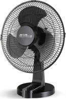 Alva 40cm Plastic Desk Fan offers powerful cooling with a 45W motor and 3 durable plastic blades. Its radial grill ensures safety while the oscillate function and tilt adjustment deliver customizable airflow. Choose from 3 speed settings for optimal comfo
