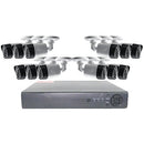 Securnix Ahd 16Ch Dvr + 16X 720P Cameras Kit-Digital Zoom, Vga And Hdmi Video Output, Ntsc And Pal Automatic Detection, Retail Box , 1 Year Warranty