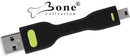 Bone Collection Link II Mini USB Type 'B' (5-pin) USB plug-Compatible with all USB devices such external hard drives digital cameras-Black 1 year Limited Warranty