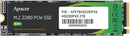 Apacer AS2280 M.2 PCIe SSD - 256GB Capacity PCIe Gen3 x 4 Interface NVMe 1.3 Standard Extremely Thin And M.2 Interface 2100MB/s Sequential Read Performance 1700MB/s Sequential Write Performance Up to 530K IOPs 0°C ~ 70°C Operating Temperature -40°C ~ 85°C