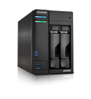 Asustor Lockerstor 2 Gen2 Nas - Intel Celeron N5105, 2.5Gbe, Pcie Slot, Ddr4-2933, 10Gbps Usb, 4K Transcoding, Enhanced Ssd Cooling, Wake On Lan Wan