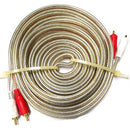 Geeko 5m Braided Dual Cinch RCA Audio Cable