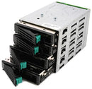 Intel AXX4DRV3GEXP Intel 5S 4 Drive SAS SATA Backplane With Expander-Requires 2 SAS Ports For SC5400BRP And SC5400LX EOL Limited Warranty