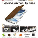 Promate Aknol-Premium Leather Flip Case for Samsung Galaxy Note 2-Brown 1 Year Warranty