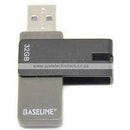 Baseline 32Gb Usb 2.0 Flash Drive - Gb Usb 2.0 Flash Drive Designed For Convenient Data Storage And Transfer. Featuring A Sleek Swivel Design This Lightweight And Portable Drive Protects The Usb Connector From Damage While Ensuring Easy Access To Your Fil