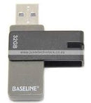 Baseline 32Gb Usb 2.0 Flash Drive - Gb Usb 2.0 Flash Drive Designed For Convenient Data Storage And Transfer. Featuring A Sleek Swivel Design This Lightweight And Portable Drive Protects The Usb Connector From Damage While Ensuring Easy Access To Your Fil
