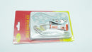 Noble Bicycle Tyre Puncture Repair Kit- All In One Portable Hexagon Wrench With 10 Hexagon Bore Sizes Two Curved Lever Tools A Tube Of Glue And Patches 3 Months Warranty