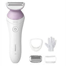 Philips Cordless Lady Wet & Dry Shaver 6000 Pink Includes Trimming comb 4 accessories 1 year warranty