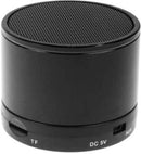 Geeko Mini Rechargeable Bluetooth Speaker- Bluetooth Version V2.1-Built-in 520mAh lithium Battery Operating Range up to 10m Total Power 3W FM Radio Mode USB Playback Port MicroSD Card Slot Micro USB Charging Port- Midnight Black 1 year Limited Warranty