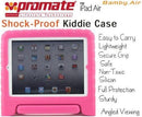Promate Bamby.Air-Shockproof Impact resistant case with convertible stand for iPad Air-Pink 1 Year Warranty