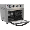 Bennett Read 25L Air Fryer Oven - Extra-large non-stick 25l interior evenly cook bake air fry toast broil grill & even dehydrate your food with little to no effort.